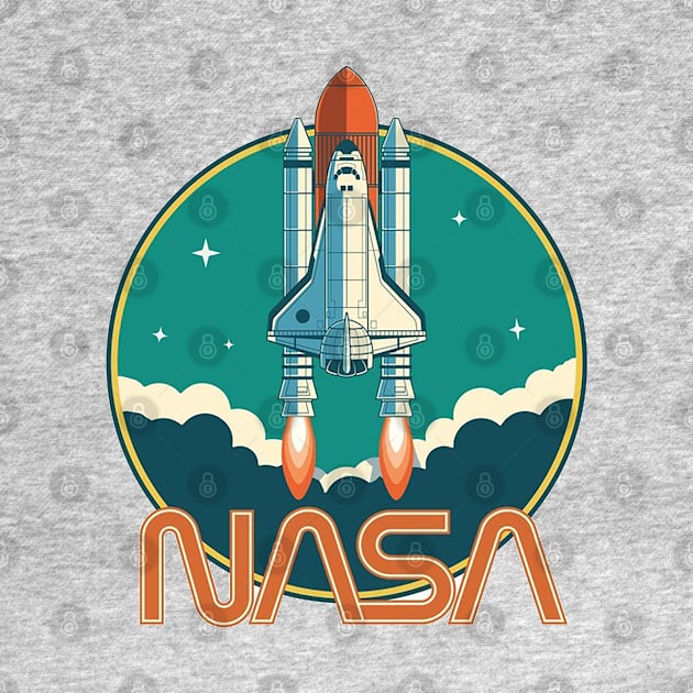 nasa retro by anniecareya